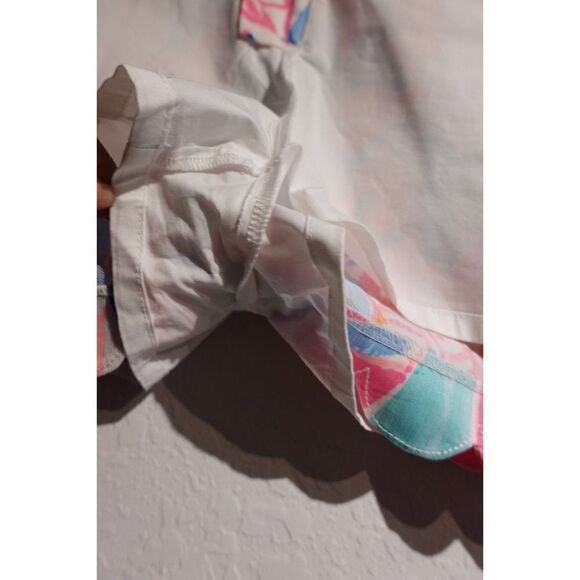 Lilly Pulitzer Colette Scalloped Skort Out to Sea Size 6 Zip Fly Womens - Picture 6 of 9